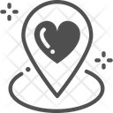 Love Location  Icon