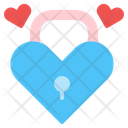 Love Lock Lock Valentine Icon