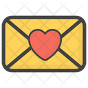 Heart Mail Love Message Love Letter Icon
