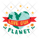 Love Our Planet Icon