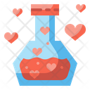 Love Potion Flask Valentines Icon