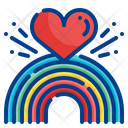 Love Rainbow Love Rainbow Icon