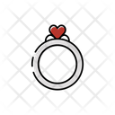 Love Ring Heart Ring Heart Icon