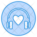 Love Song Music Headphone Icon