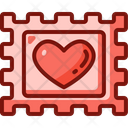 Stamp Postage Stamp Love Icon