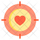 Love Target Love Target Taget Icon