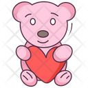 Love Teddy Icon