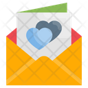 Greetings Letter Love Icon