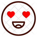 Happy Smily Heart Icon