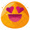 Loving Emoji Face Icon