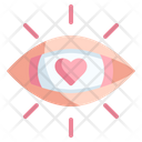Loving Love And Romance Eye Icon