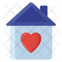 Loving Home Sweet Home Lovely Hut Icon