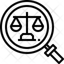 Low Find Justice Ethics Icon