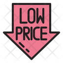 Low Price Black Friday Discount Icon