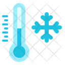 Low Temperature Cold Snowflake Icon