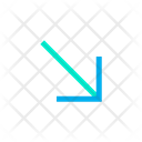 Arrow Lower Right Icon