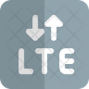 Lte Transfer Data Icon