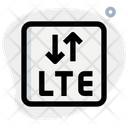 Lte Transfer Data Icon