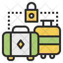 Luggage Storage Lock Icon
