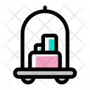 Luggage Cart Icon