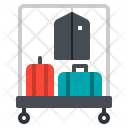 Luggage Cart Icon