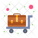 Luggage Cart Icon
