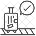 Luggage check Icon