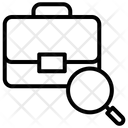 Luggage checking Icon