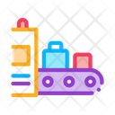 Luggage X Ray Machine Icon