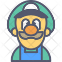 Luigi Mario Arcade Icon