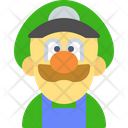 Luigi Mario Arcade Icon