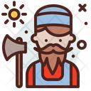 Lumberjack Profession Professional Icon