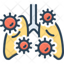 Infection Infected Lung Icon