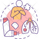 Lung Problem Respiratory Icon
