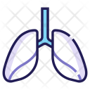 Lungs Human Body Icon
