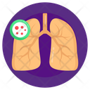 Bronchi Cancer Lungs Cancer Malignant Tumor Icon