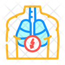 Lungs Pain Icon