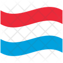 Flag Country Luxembourg Icon