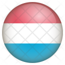 Luxembourg Flag Icon