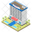 Luxury Hotel Architecture Hotel Motel Icon