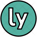 Lyfe Icon - Download in Colored Outline Style
