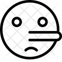 Lying Icon