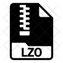 Lzo File Document Icon