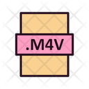 M 4 V File M 4 V File Mv Icon