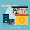 Machine Shop Meeting Icon
