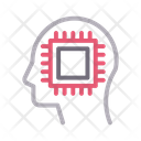 Chip Processor Artificial Icon