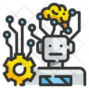 Machine Learning Smart Industry Icon
