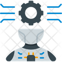 Machine Learning Icon - Download in Flat Style