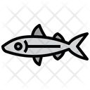 Mackerel Food Fish Meal Seafood Icon