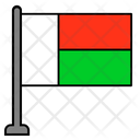 Madagascar Country Flag Flag Icon